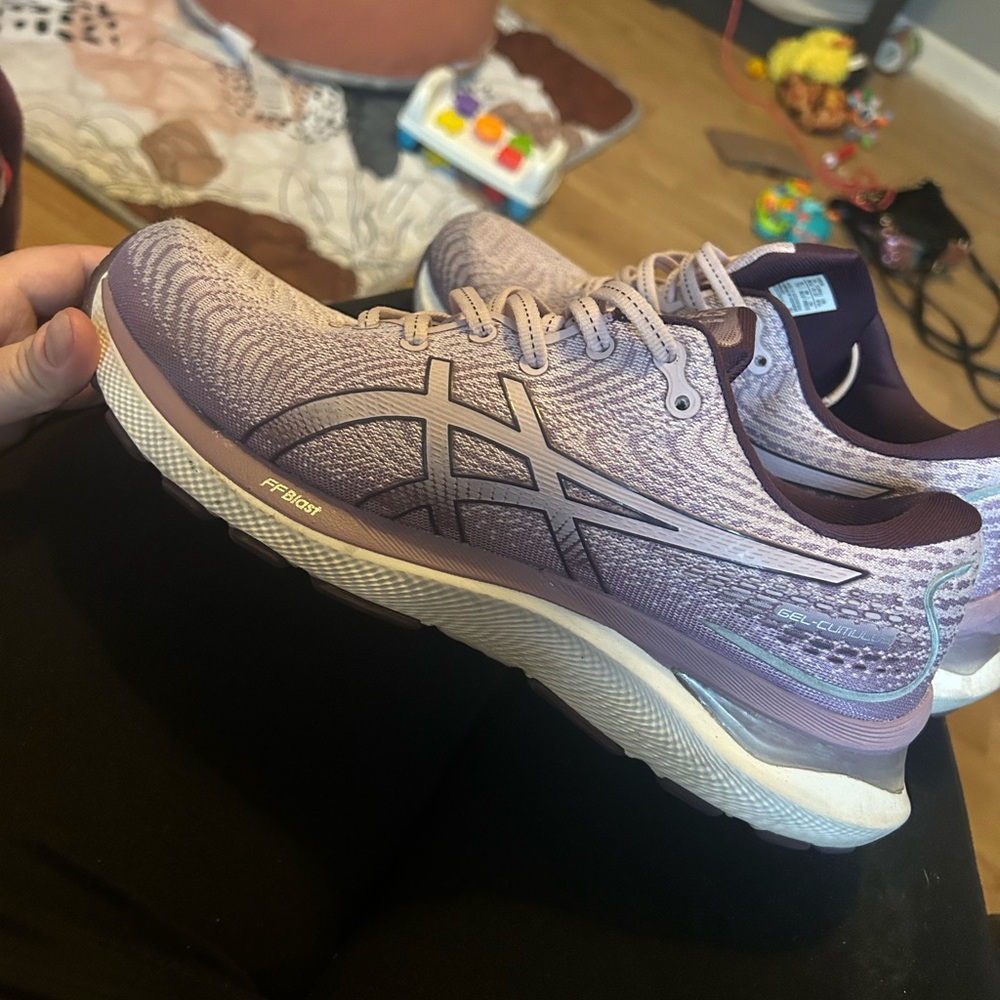 ASICS Women's Lavender Athletic Shoes